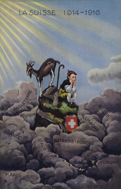 瑞士1914-1916 作者 法语学校